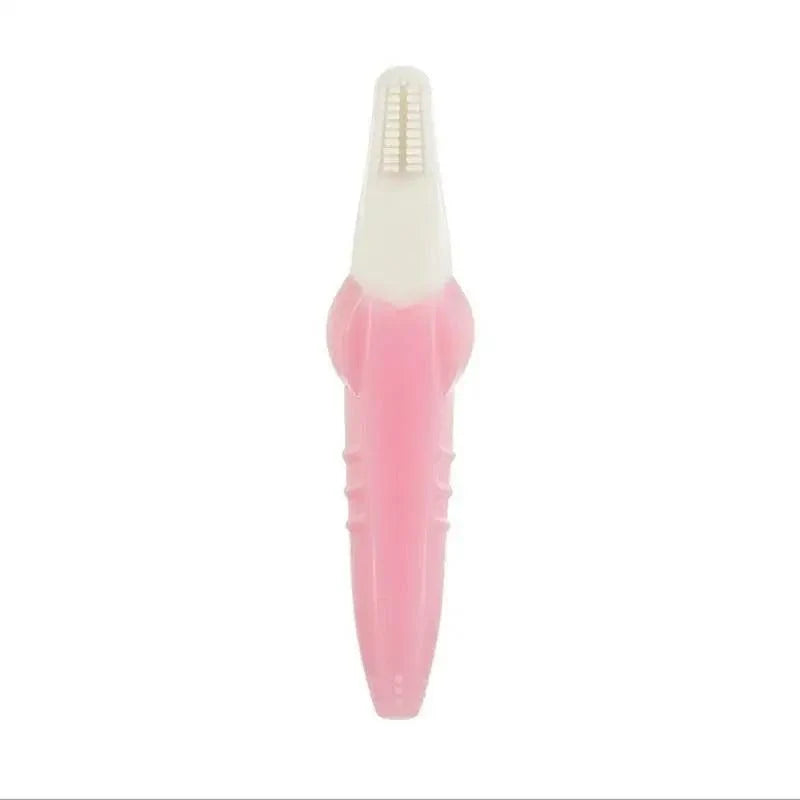 Baby Teether Toys Toddle Safe Banana Teething Ring Silicone Chew Dental Care Toothbrush Nursing Beads Gift For Infant