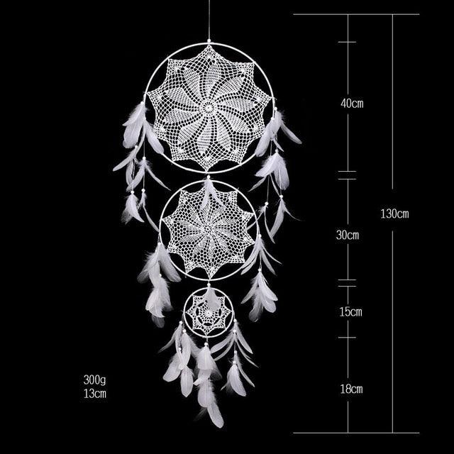 Big Dream Catcher Decor For Home Nordic Decoration Home Kids Room Decoration Wind Chimes Dream Catchers Hanging Dream-catcher For Wedding Festival Photography Gifts