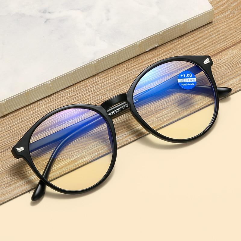 Blue Light Blocking Glasses - Women/Men Reading Glasses Vintage Business Also Blue Light Blocking Glasses Women Men Clear Lens  Frame Eyewear Frame Reading Gaming Glasses +1.0 +1.5 +2.0 +2.5 +3.0 +3.5
