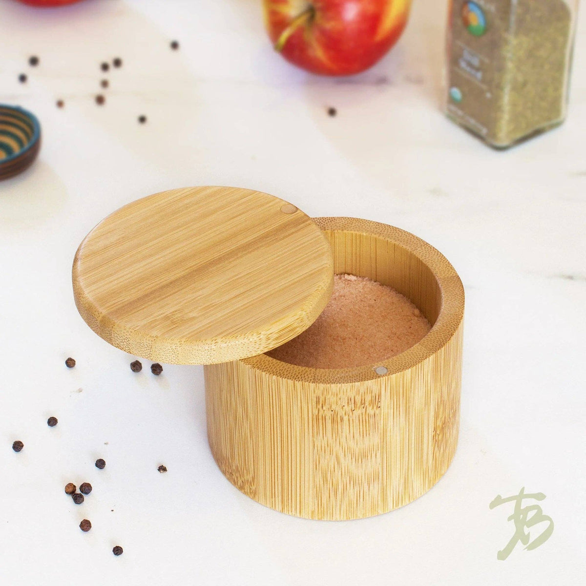 Bamboo Salt Box