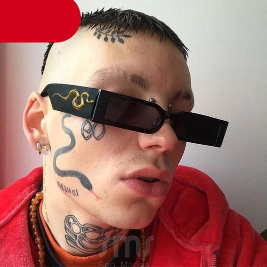 Classic Rectangle Shape Sunglasses For Men New Vintage Design Small Square Shape Sun Glasses For Women New Comfortable & Decent Shades For Driving Eyewear