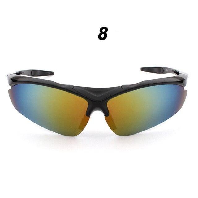 Classic Sports Bike Shape Glasses With Outdoor Windshield Bicycle Glasses New Stylish Cycling Sunglasses With Windproof New Light & Multicolor Sunglasses For Men & Women