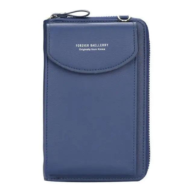 Dazzling Women Wallet Bags Big Card Holder Clutch Messenger Long Shoulder Straps - Trendy Designer Female Clutch Cross Body Bag