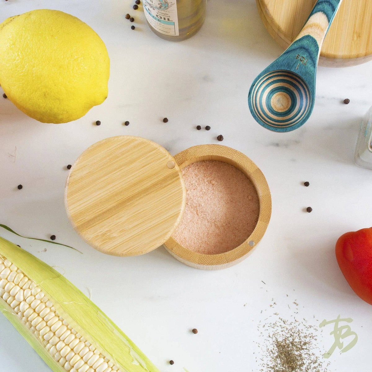 Bamboo Salt Box
