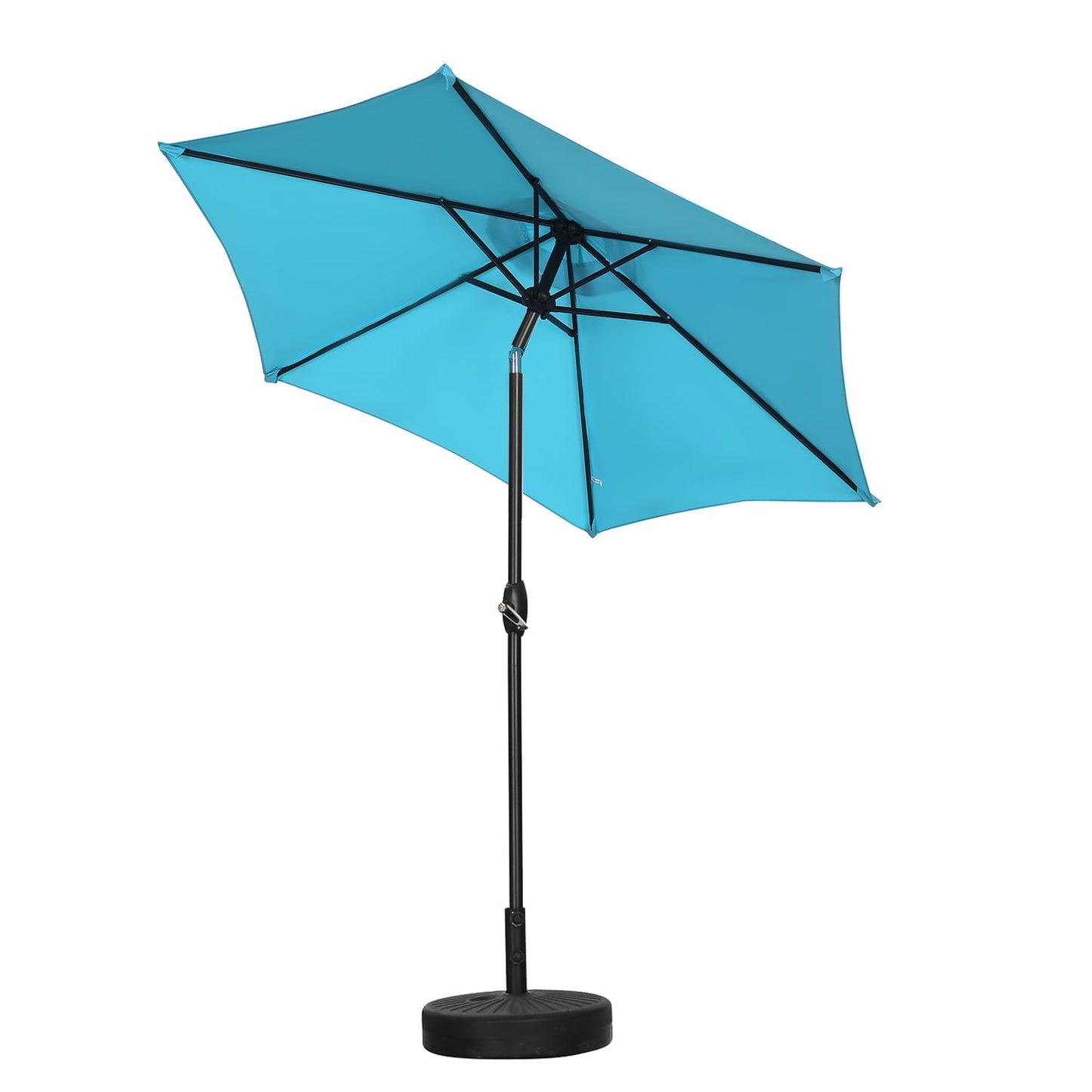 Ainfox 9ft  Patio Umbrella with Push Button Tilt and Crank, UV and Waterproof