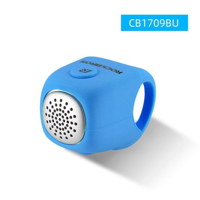 Electric Cycling Bell 90 dB Horn Rainproof  Bicycle Handlebar Silica Gel Shell Ring Bike Bell Bicycle Accessories Electric Cycling Bells Water-Resistant Cycling Bells Horn Loud Bicycle Horns Bicycle Accessories