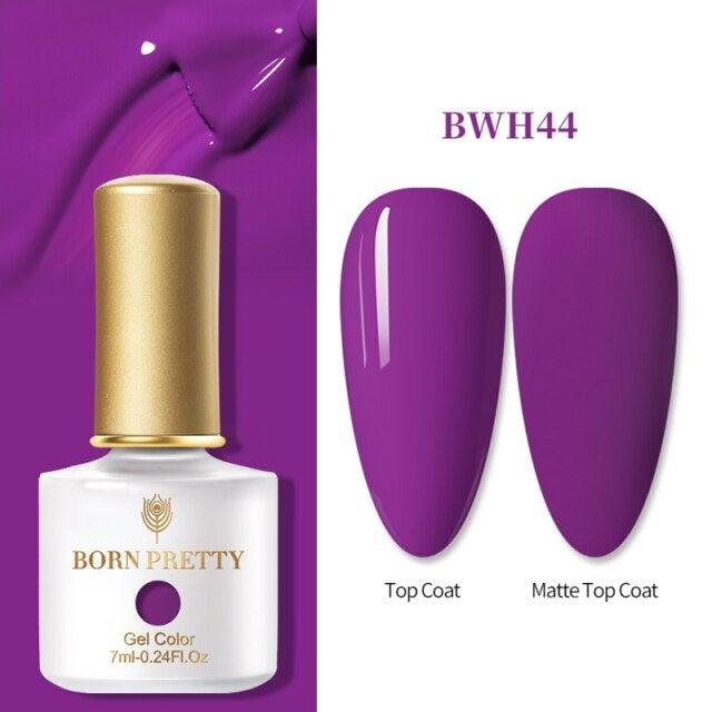 Fashion 2022 New Womens Colorful Nail Gel Polish Modern Glitter Pink Purple UV Diamond Stylish Design Nail Colors Gel For Girls and Women In Shinny Trend Color