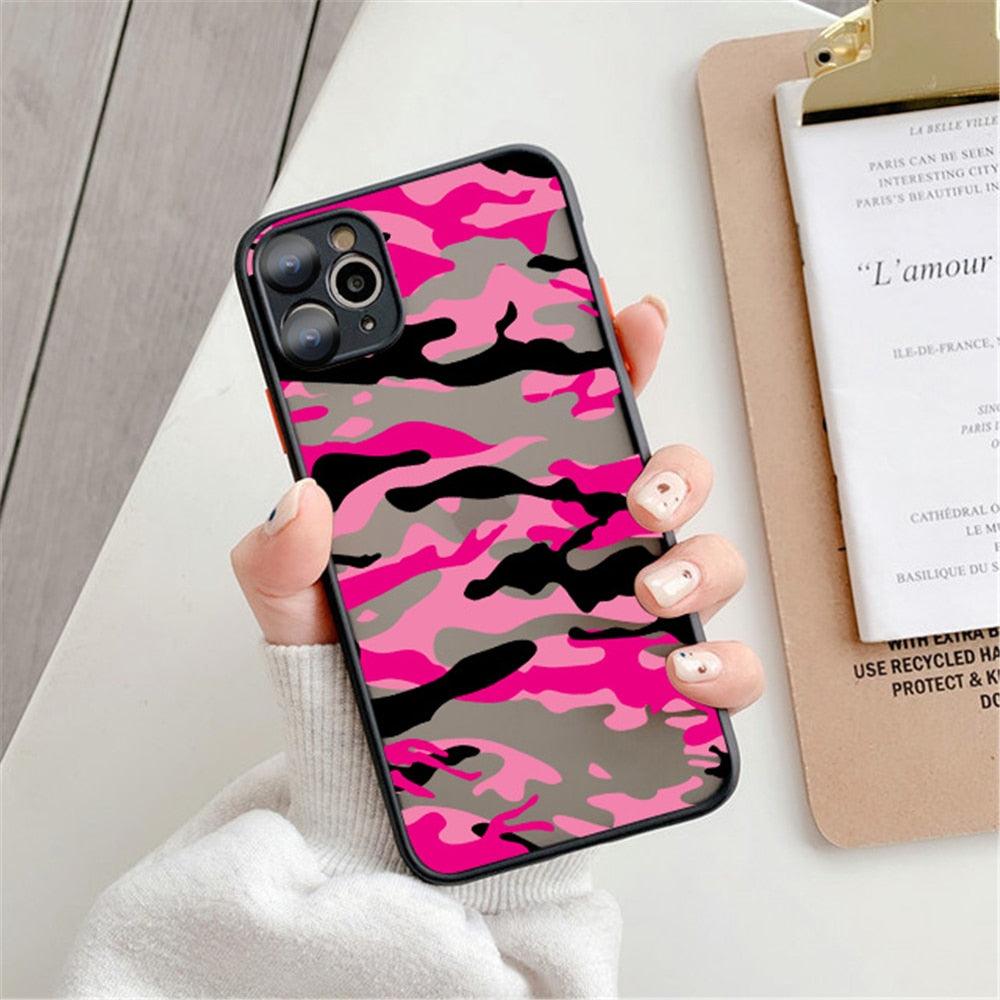 Fashion Leopard Pattern Case For iPhone 13 14 Pro MaxXS Max XR X Shockproof Cover Clear Bumper Women Girl Phone Case Cover with Black Leopard Print Designed for iPhone
