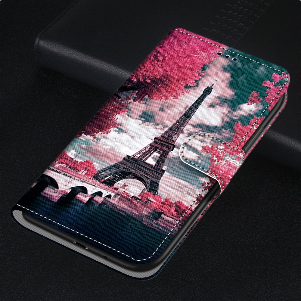 Flip Case For Xiaomi Redmi 9 9A 9C NFC 8 8A Phone Case Leather Silicone Wallet Cover For Redmi Note 8 Pro 9 9S 9 Pro Book Cases  Leather Case Flip Cover PU Wallet Case Kickstand Magnet Closure Card Slot Holder
