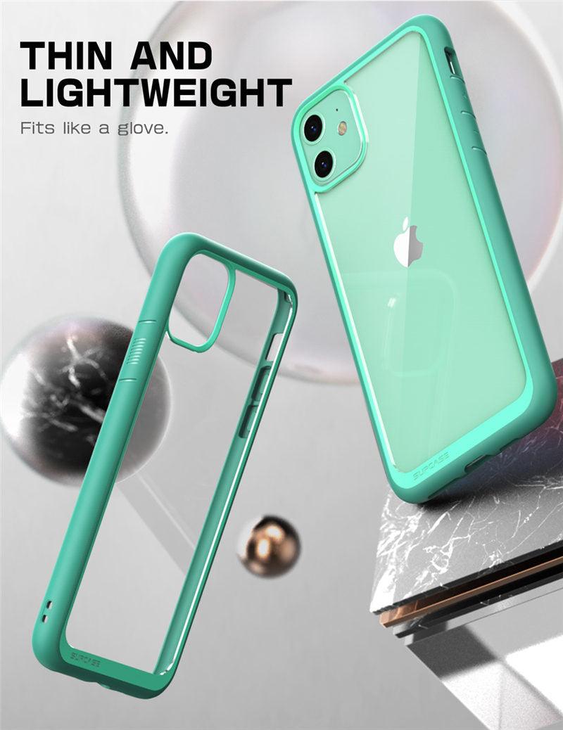 For iPhone 11 Case 6.1 inch Stylish Protective Bumper Case Elegant Cover For iPhone 11 6.1 inch Protective Clear Case For iPhone Ultra Slim Shockproof Clear Transparent Soft Case
