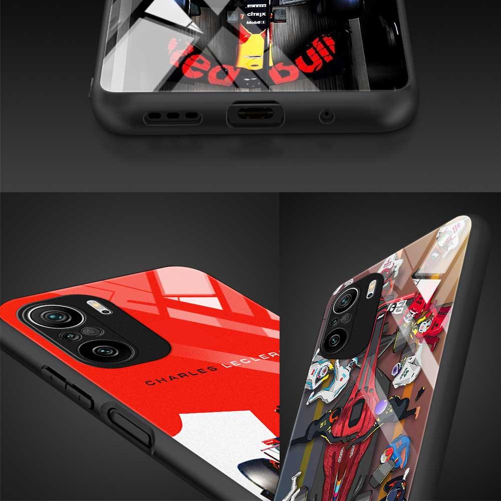 Formula Case for Xiaomi Redmi Note 9S 10 8 11 Pro Plus 7 K40 9 8T 9C 9A 11S Tempered Glass Phone Housing Cover Vintage Cool Design Silicone Phone Case