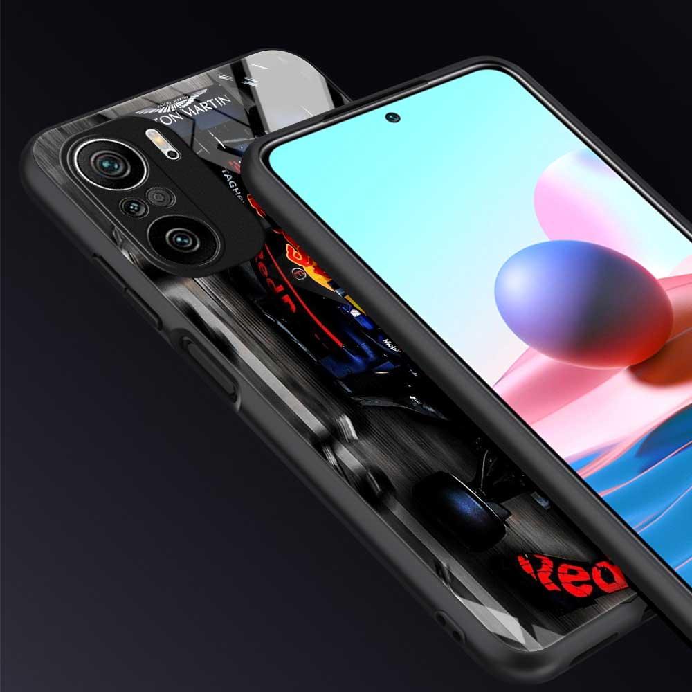 Formula Case for Xiaomi Redmi Note 9S 10 8 11 Pro Plus 7 K40 9 8T 9C 9A 11S Tempered Glass Phone Housing Cover Vintage Cool Design Silicone Phone Case