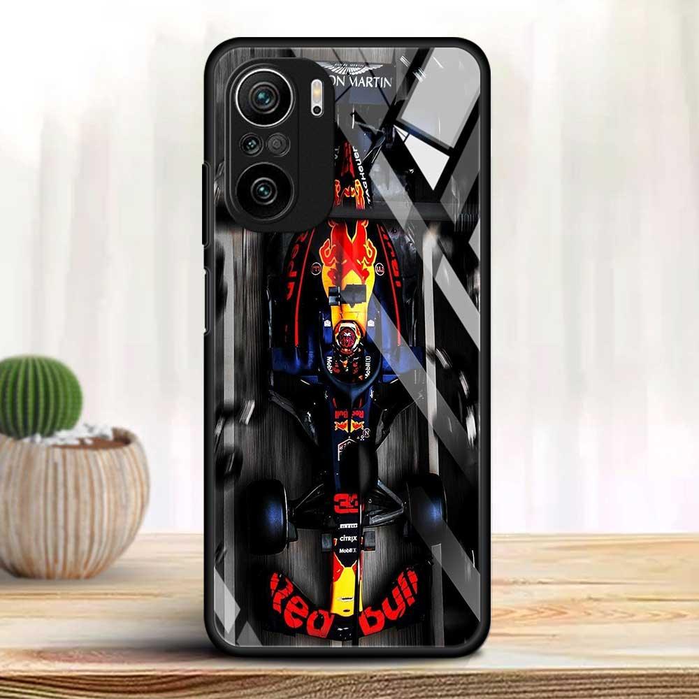 Formula Case for Xiaomi Redmi Note 9S 10 8 11 Pro Plus 7 K40 9 8T 9C 9A 11S Tempered Glass Phone Housing Cover Vintage Cool Design Silicone Phone Case