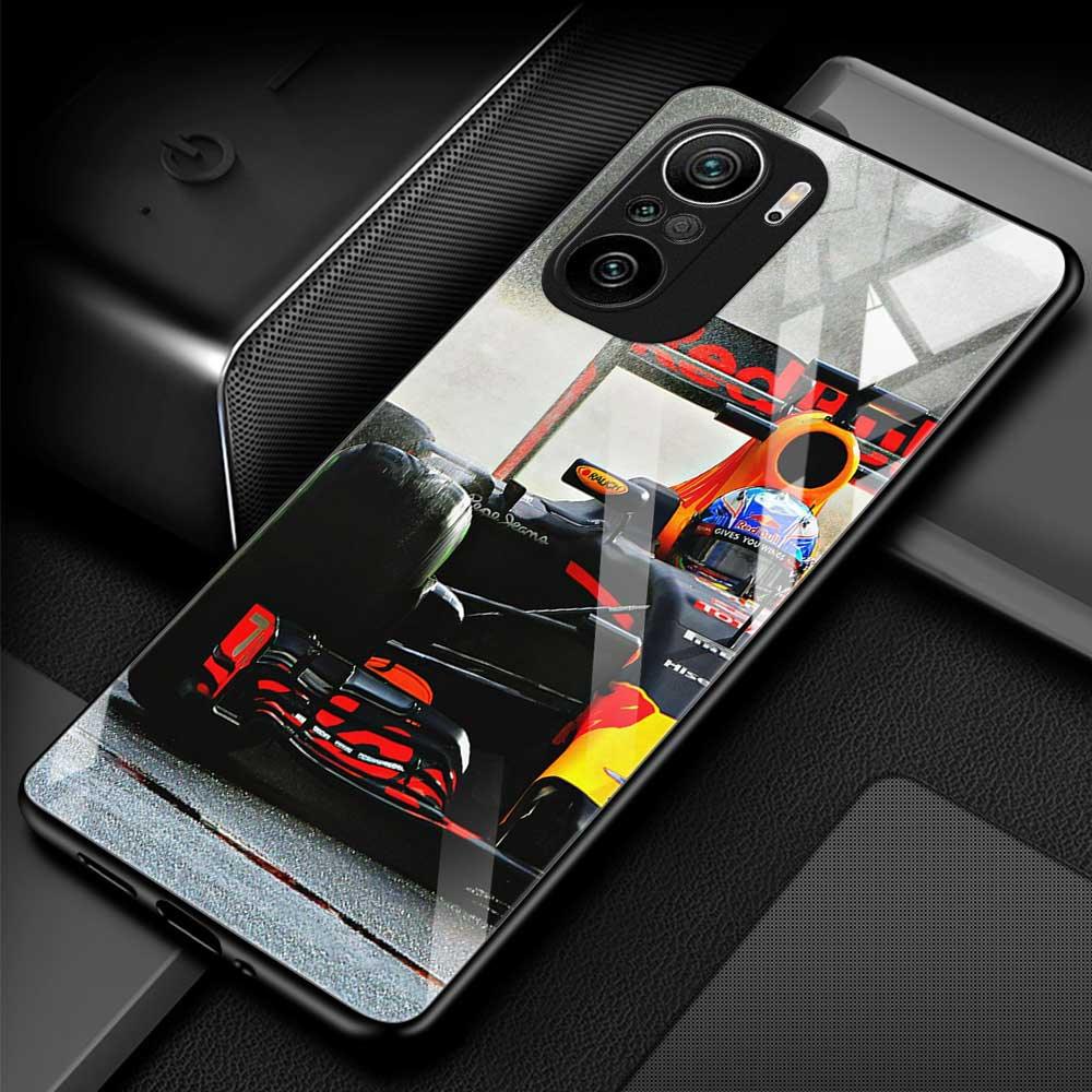 Formula Case for Xiaomi Redmi Note 9S 10 8 11 Pro Plus 7 K40 9 8T 9C 9A 11S Tempered Glass Phone Housing Cover Vintage Cool Design Silicone Phone Case