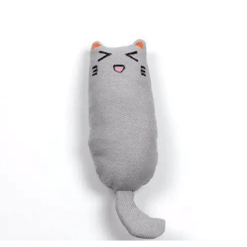 Funny Colorful Teeth Grinding Catnip Toys Cute Kitten Chewing Toy Stuffed Toys For Pets Soft Cat Toys