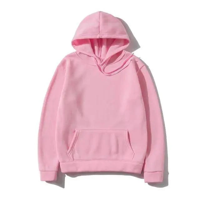 Men Woman Hoodies Sweatshirts Fashion Solid Color Red Black Gray Pink Hooded Women's Hoodie Fleece Sweatshirt Winter Sports Casual Loose Sweatshirt