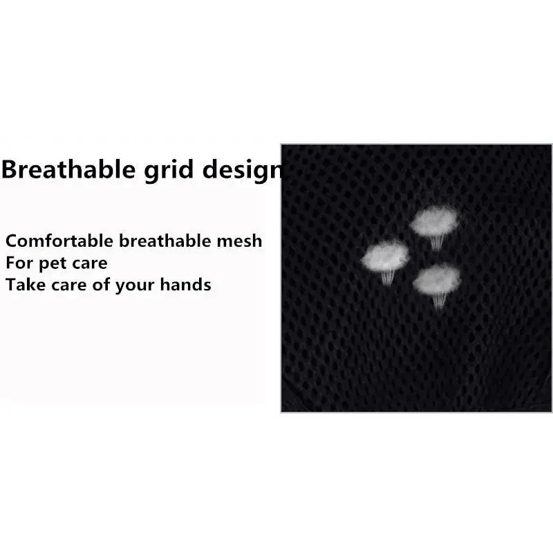 New Efficient Pet Grooming Cleaning Gentle Brush Gloves Pet Hair Remover Gloves