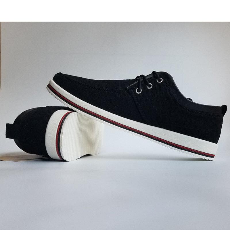 New Men's Flats High Quality Casual Shoes Handmade Shoes Casual Sports Flats Men Lightweight Comfortable Walking Shoes Outdoor Walking Sneakers For Mens