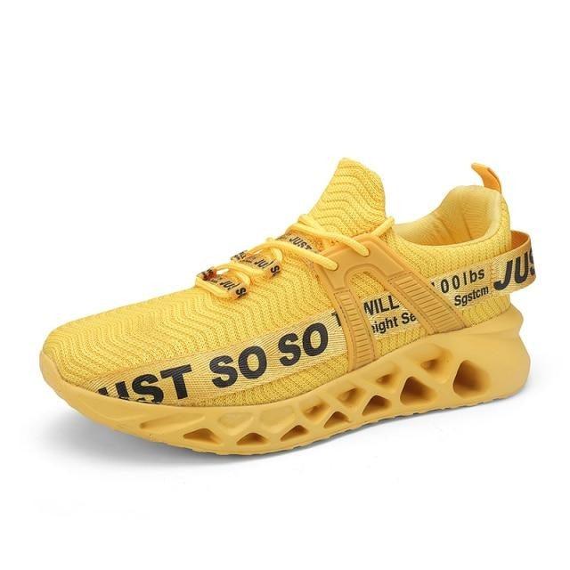 New Mens Sneakers Running Shoes Fashion Breathable Outdoor Sports Sneakers Soft Thick Bottom Athletic Men's Modern Running Sneakers For Outdoor Workout