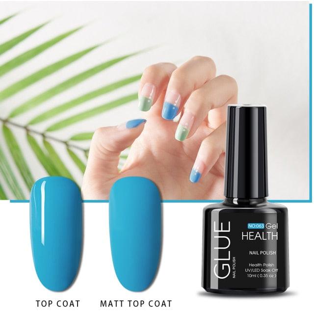 New Modern Gel Nail Polish UV LED Gel Permanent Fashion Manicure Luxury Design Nail Gel for Girls and Women