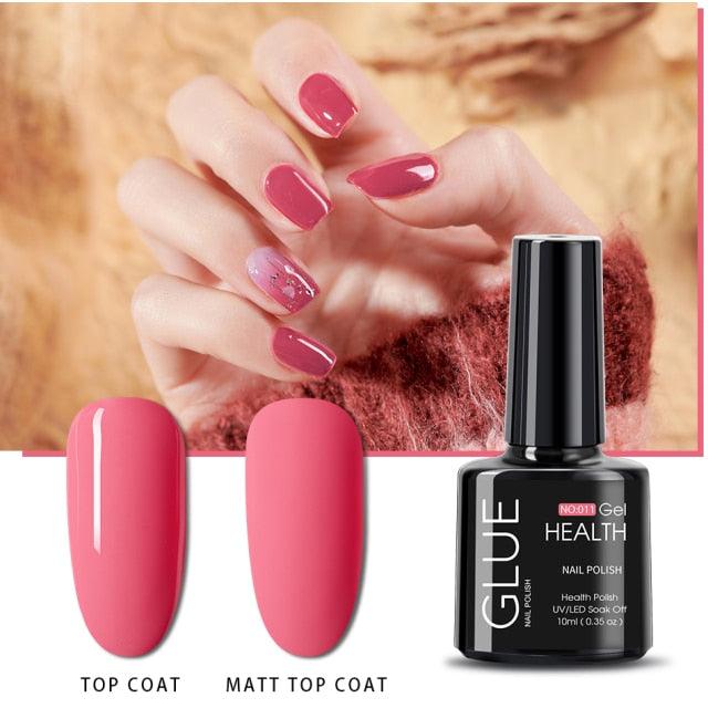 New Modern Gel Nail Polish UV LED Gel Permanent Fashion Manicure Luxury Design Nail Gel for Girls and Women