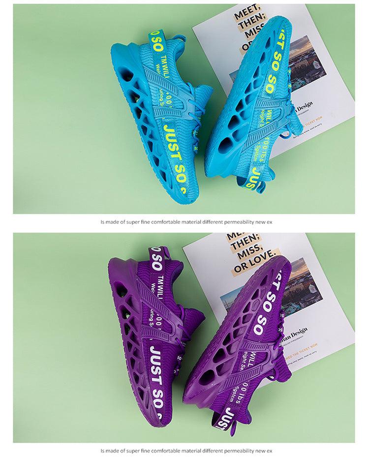 New Purple Womens Sport Sneakers Running Mesh Platform Sneakers Breathable Tennis Outdoor Lightweight Twist Bottom Breathable Tennis Sport Shoes For Workout Walking Outdoor Sport Gym