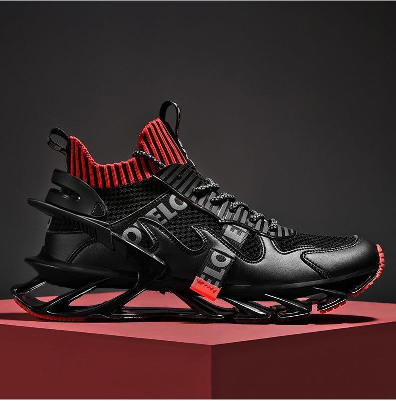 New Running Sneakers High Quality Breathable Mesh Sneakers For Jogging Walking Athletics Trainer Sports Men's Running Shoes Non Slip Athletic Tennis Walking Sneakers