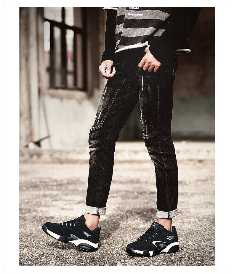 New Winter Running Shoes Keep Warm Cotton-Padded Autumn Sneakers Outdoor Walking Sports Shoes Breathable Non Slip Running Shoes Low Cut Outdoor Sneaker