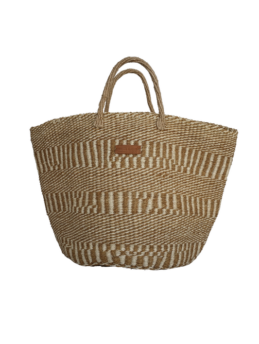 Life Handmade Sisal Tote Bag Beach Sustainable Straw Basket