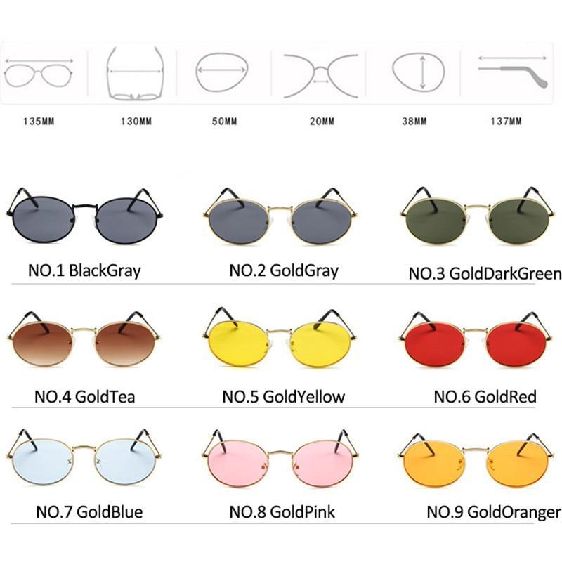 Stylish Round Sunglasses Vintage Design Oval Sunglasses For Women Luxury Circle Shaped Glasses For Women Anti-reflective Fashion Eyeglasses