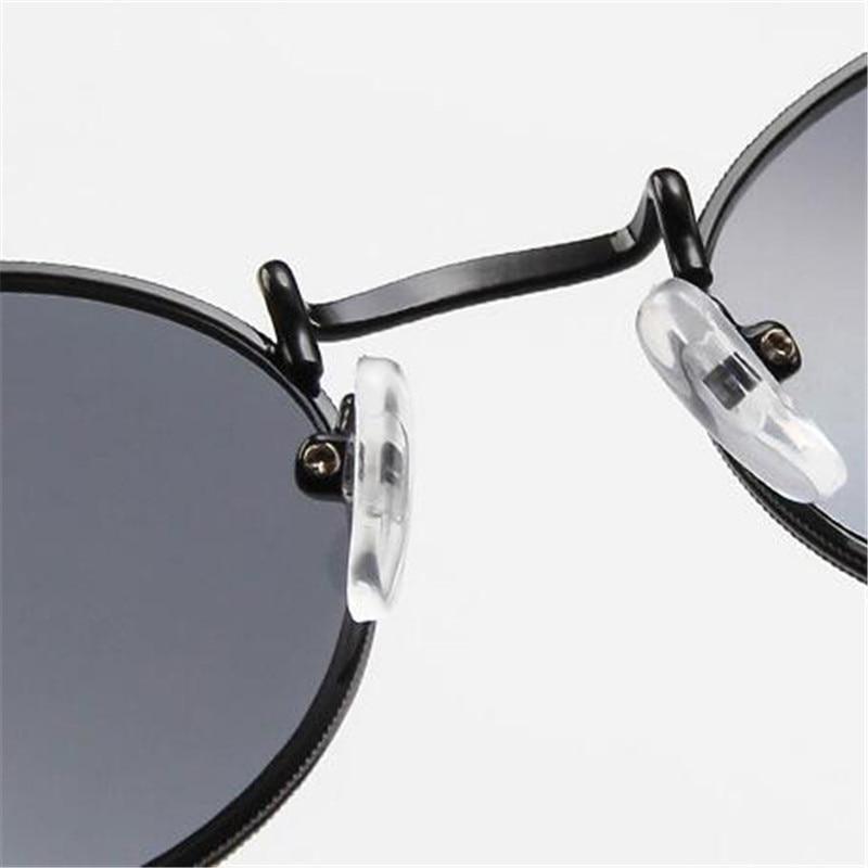 Stylish Round Sunglasses Vintage Design Oval Sunglasses For Women Luxury Circle Shaped Glasses For Women Anti-reflective Fashion Eyeglasses