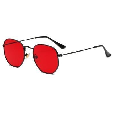 Stylish Small Round Polarized Sunglasses for Men Women Sunglasses For Hexagon Shape Sunglasses New Women Sunglasses In Metal Colorful Frame Glasses Eyewear For Men Women