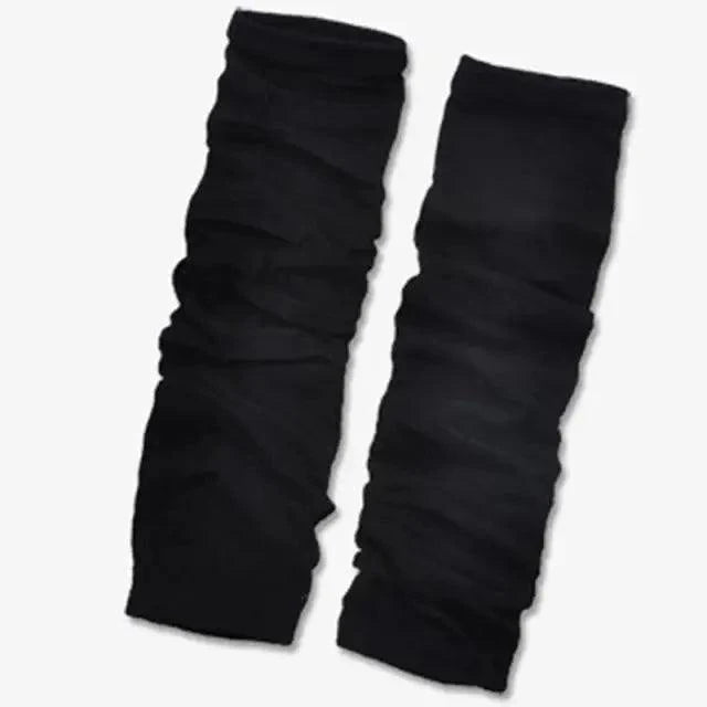 Trendy Winter Long Section Of Wool Fingerless Gloves Casual Wear Gloves In Winter For Women Long Fingerless Gloves Womens Winter Warmer Knitted Arm Sleeve Casual Soft Gloves Arm Warmer