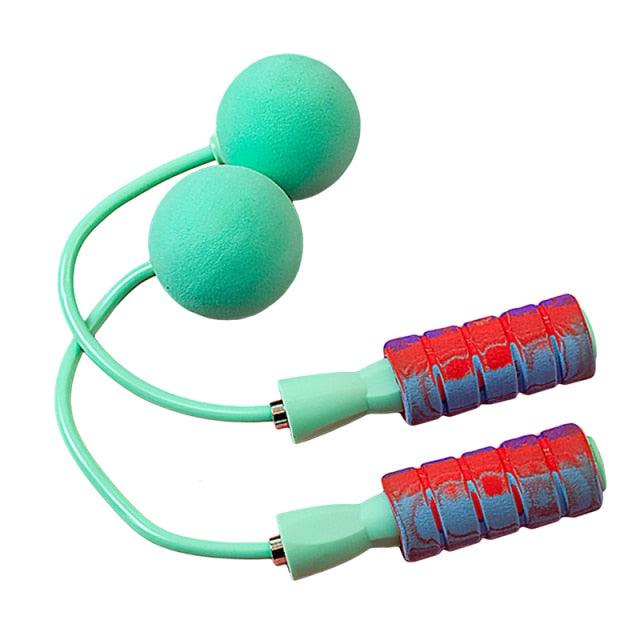 Unisex Fitness  Jump Ropes With Counter Sports Fitness Adjustable Fast Speed Counting Jump Skip Rope Wire Calories Counting Cordless Rope Skipping For Adult Boys Girls