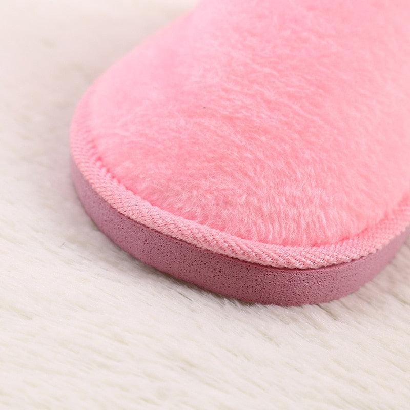 Unisex Home Shoes Winter Clogs Indoor Plush Warm Slippers Sandals For Women New Fashion Footwear Soft Slides Cozy Indoor Outdoor Knit Slipper Clog With Plush Warm Fur Lining Slippers For Women