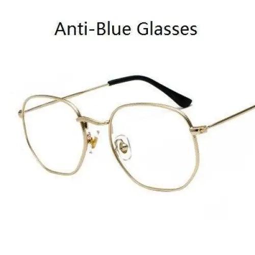 Unisex Luxury Summer Square Men Sunglasses UV400 Sun Glasses Women Metal Frame Glasses Ladies Eyewear