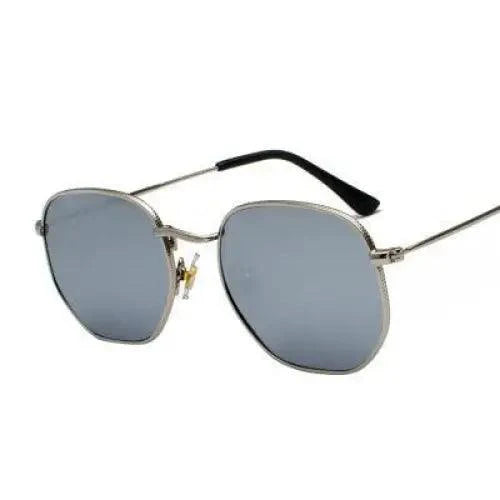 Unisex Luxury Summer Square Men Sunglasses UV400 Sun Glasses Women Metal Frame Glasses Ladies Eyewear