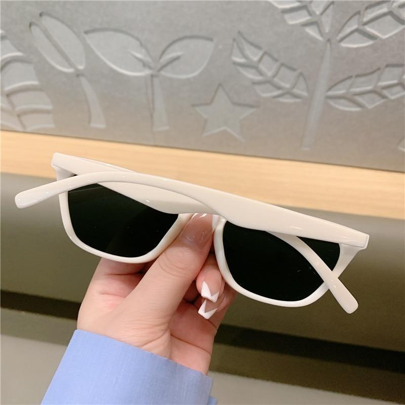 Vintage Narrow Cat Eye Sunglasses Cat's Eye Style Sunglasses For Women New Retro Style & Fashionable & Designer Shades Of Glasses Elegant Sunglasses