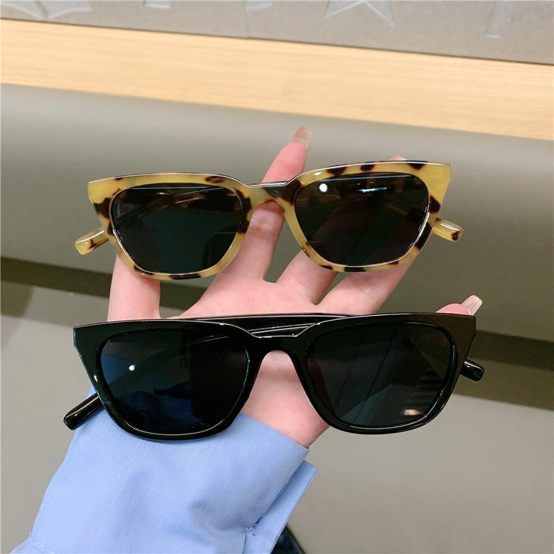 Vintage Narrow Cat Eye Sunglasses Cat's Eye Style Sunglasses For Women New Retro Style & Fashionable & Designer Shades Of Glasses Elegant Sunglasses