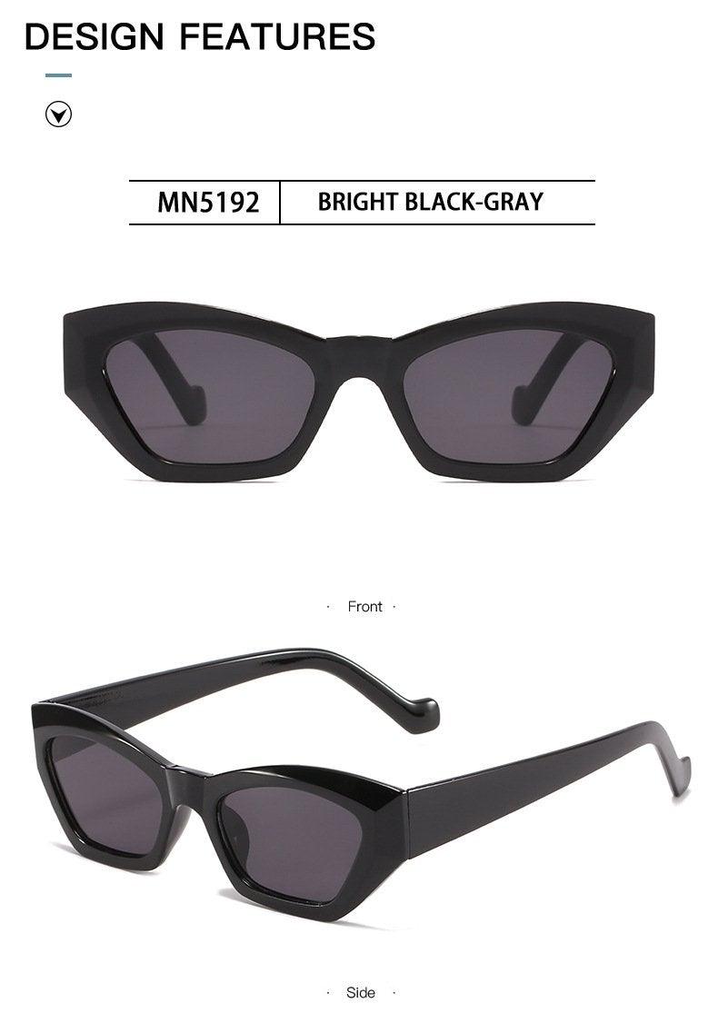 Vintage Style Retro Style Women Sunglasses New Irregular Glasses For Women  Eyewear For Women Sunglasses Women Men Vintage Square Glasses