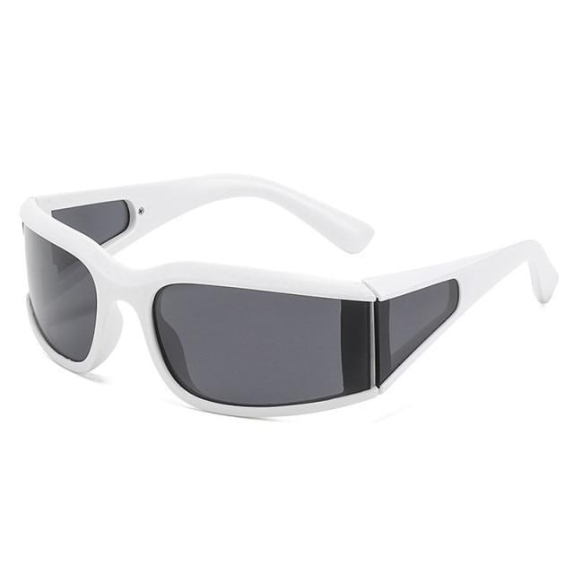 White Modern Women Sunglasses Luxury Glasses For Women/Men UV400 Eyewear Ladies Comfortable Sunglasses For Eyewear Durable Lightweight Frame Sun Glasses