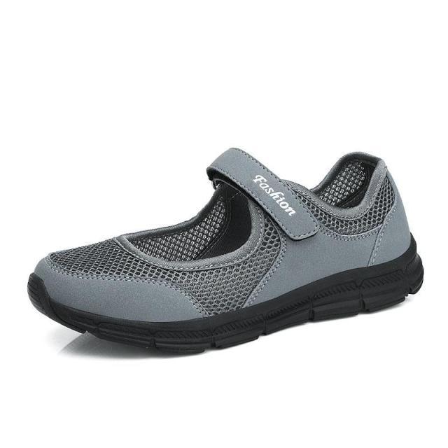 Women Flat Casual Fashion Breathable Mesh Tenis Shoes Women Summer Flat Soft Fashion Lightweight Slip-On Super Light Women Shoes
