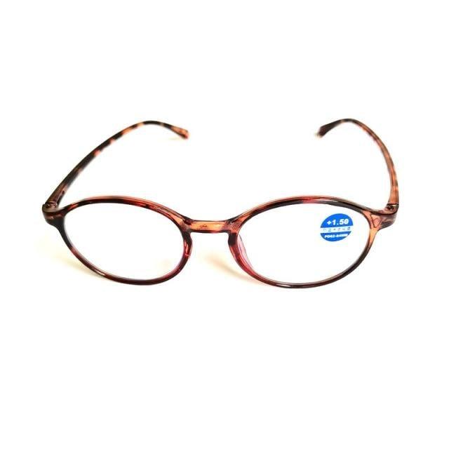 Women Men Round Black Leopard Lunettes Presbyopia Fashion Square Eyewear Anti UV Ray Computer Gaming Eyeglasses Strength Reading Glasses Eyeglasses 3.5 4.0