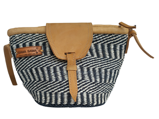 Small Balance Handcrafted Sisal Straw Crossbody Bag